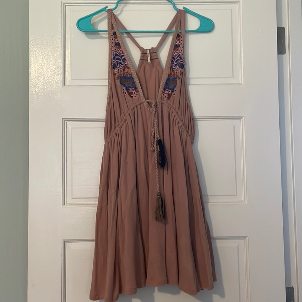 Free People Cotton Mini Dress